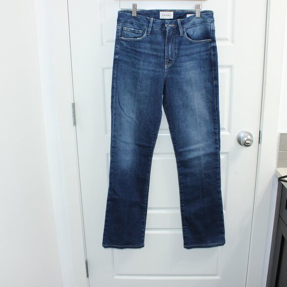 Frame Le Mini Boot Size 29 High Rise Boot Cut - Picture 1 of 8